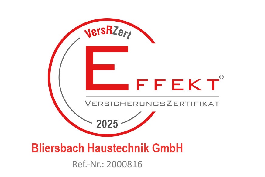 EFFEKT Versicherungs-Zertifikat