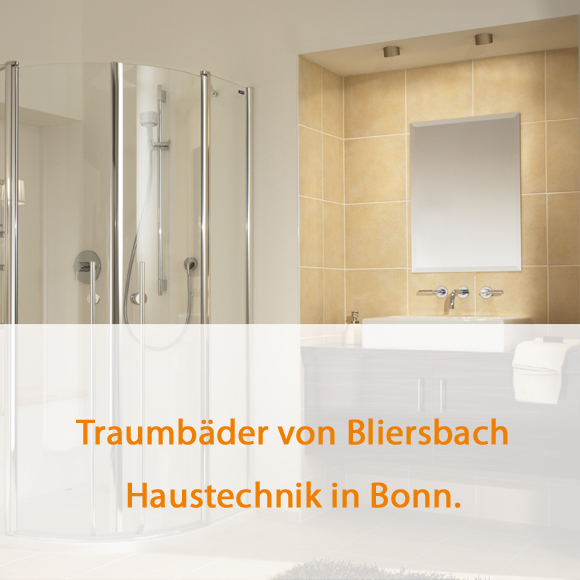 Wir realisieren Ihr Wellnessnad! Bliersbach Haustechnik in Bonn.
